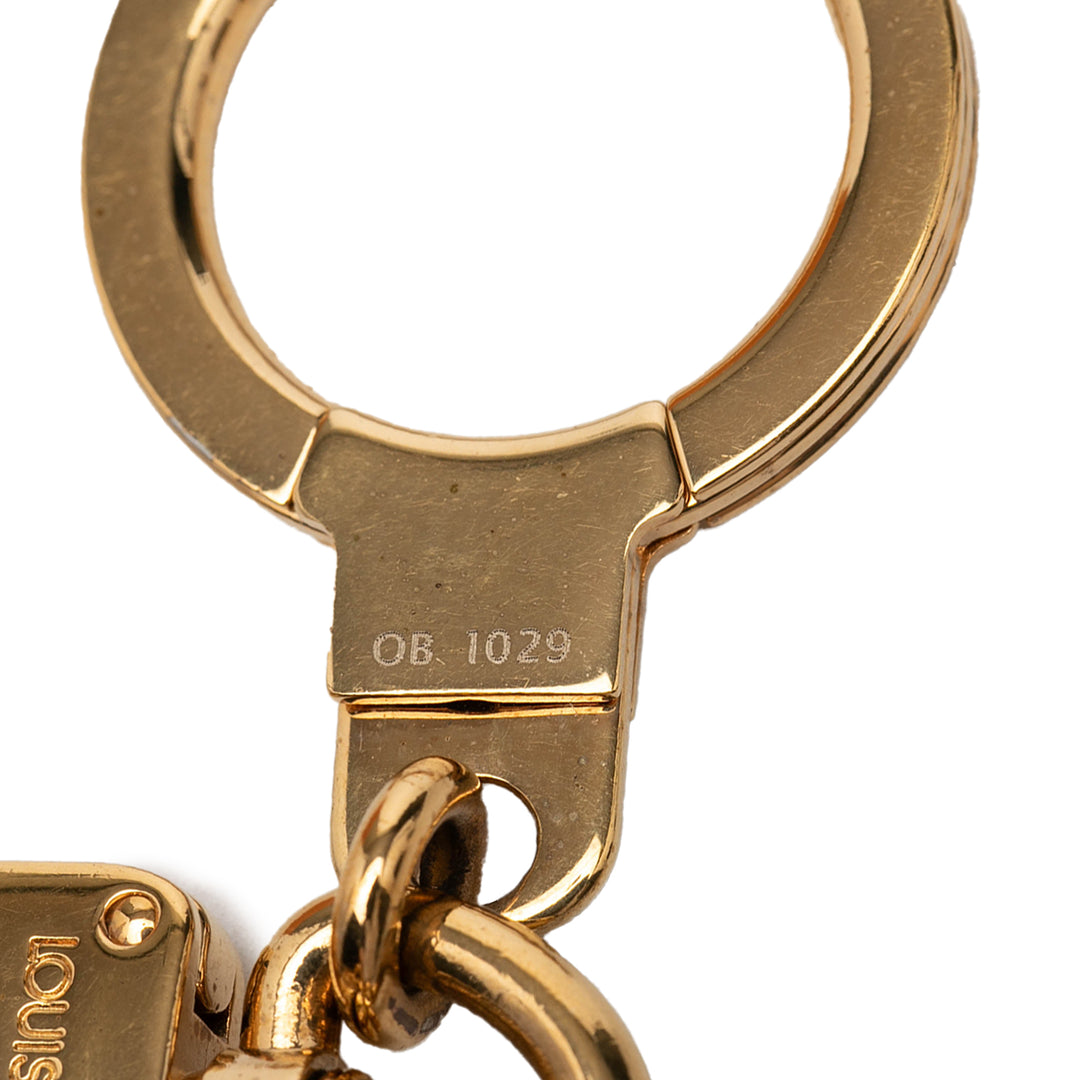 Louis Vuitton plaqué et Resin Confidence Bijou de sac et Key Holder