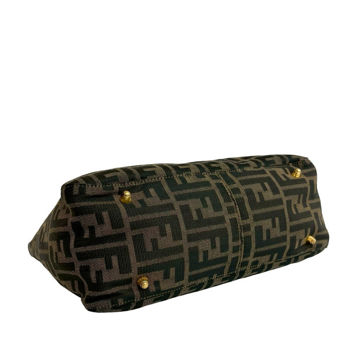 Fendi Small Zucca Toile Twins Cabas