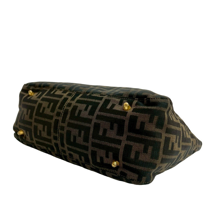 Fendi Small Zucca Toile Twins Cabas