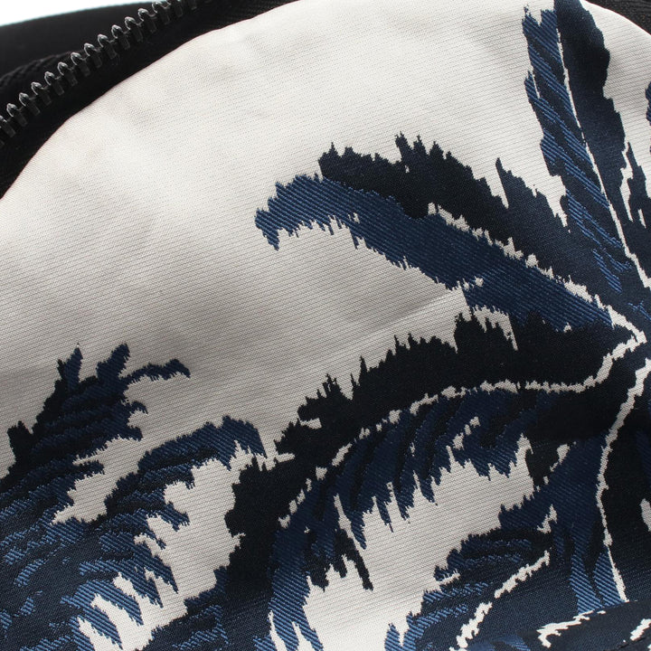 Technical Fabric Palms Diortravel Backpack Blue - Gaby Paris