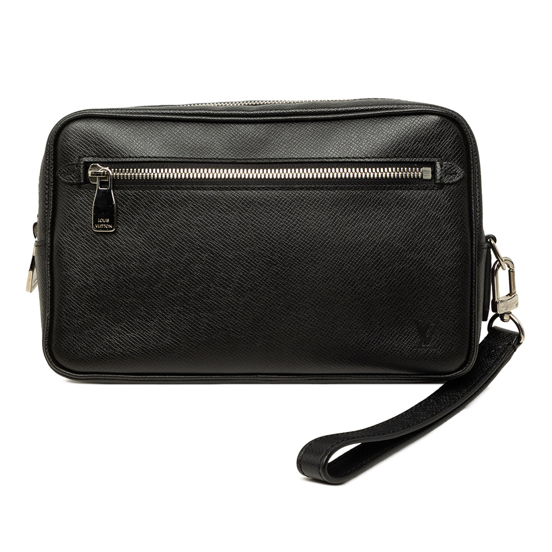 Louis Vuitton Pochette Taiga Kasai Noir – vue principale – GABY PARIS