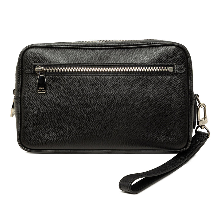 Louis Vuitton Pochette Taiga Kasai Noir – vue principale – GABY PARIS