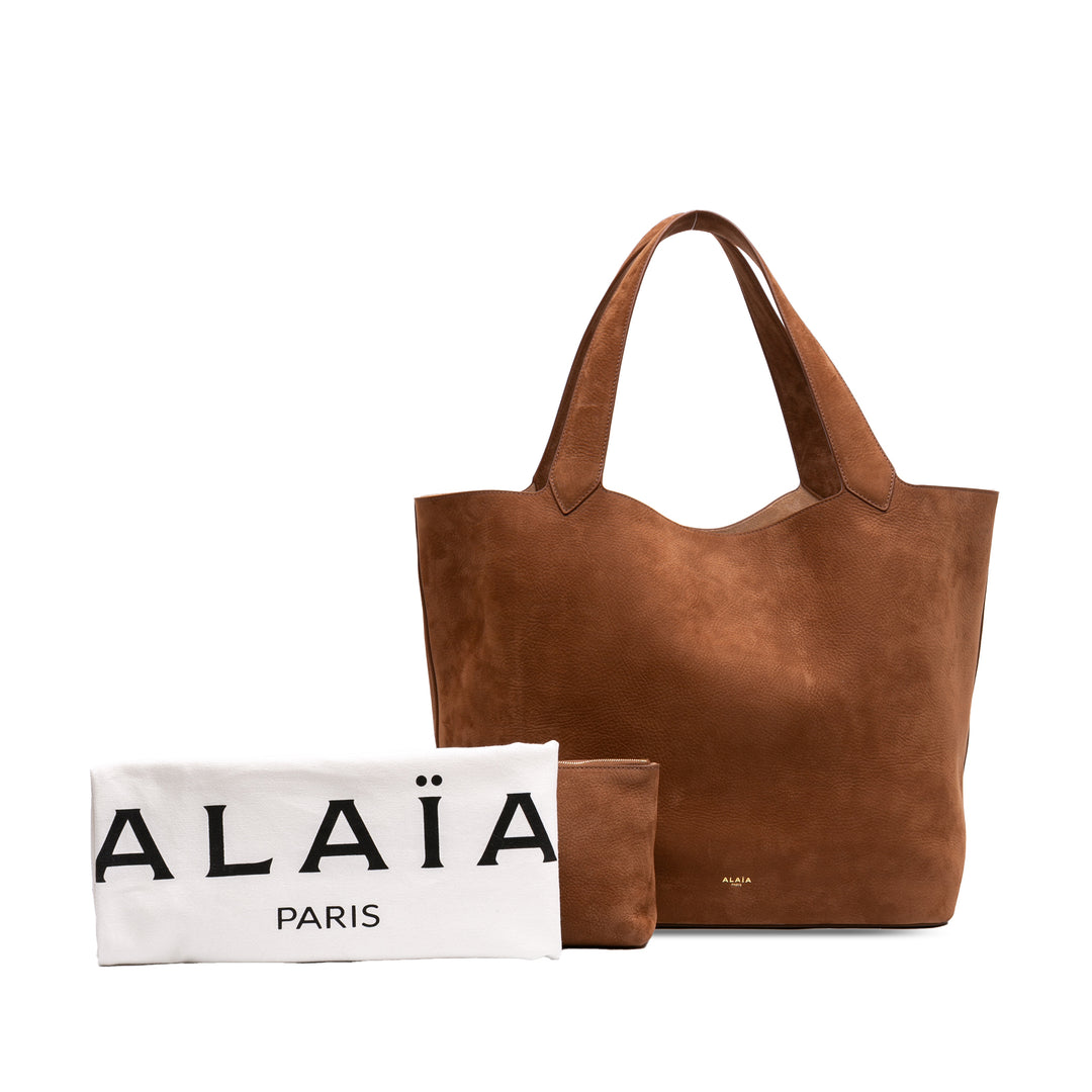 ALAÏA Nubuck Le Cabas Cabas