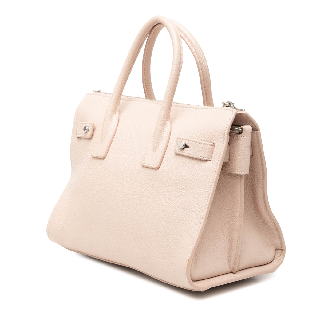 Saint Laurent Baby Cuir de veau grainé Sac De Jour Sac