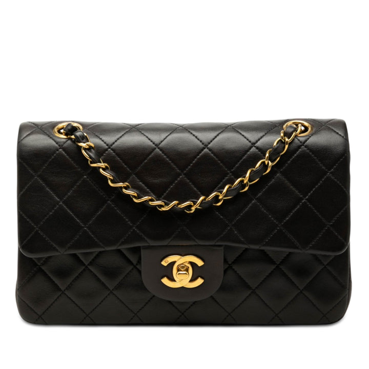 Chanel Small Classic Cuir d’agneau Double rabat
