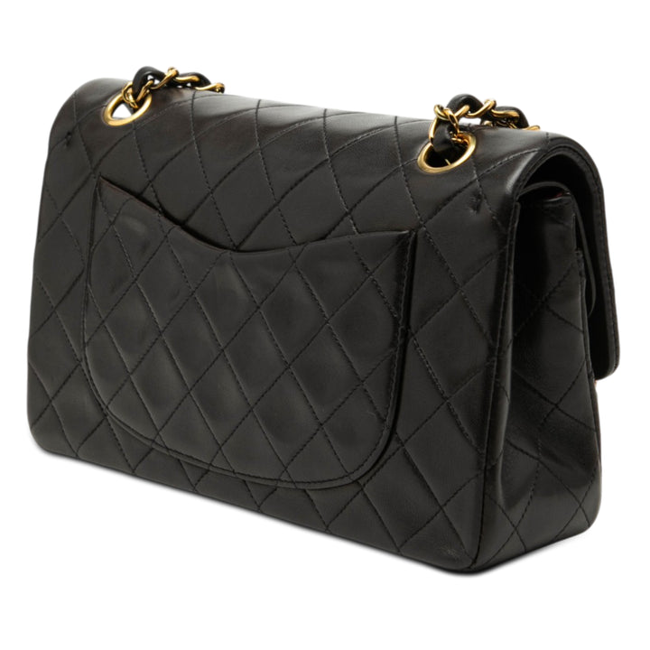Chanel Small Classic Cuir d’agneau Double rabat