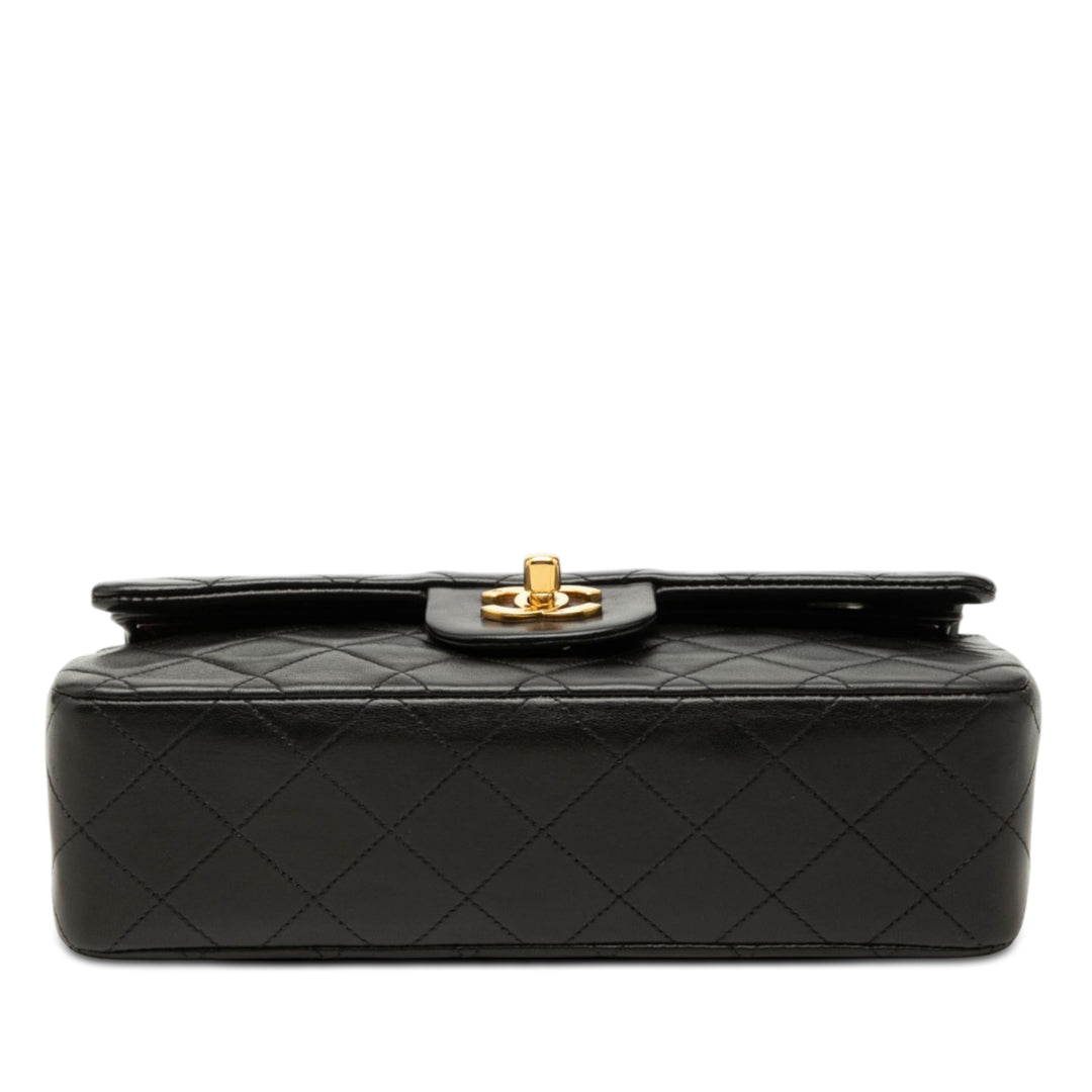 Chanel Small Classic Cuir d’agneau Double rabat