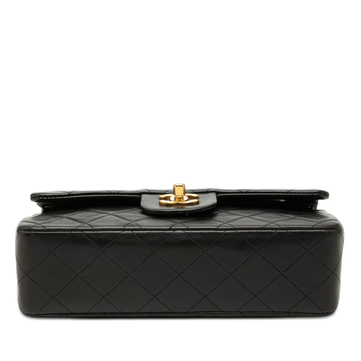 Chanel Small Classic Cuir d’agneau Double rabat