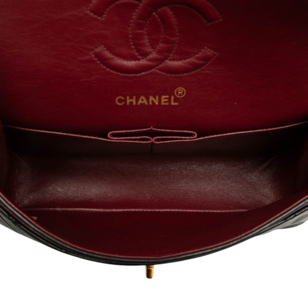 Chanel Small Classic Cuir d’agneau Double rabat