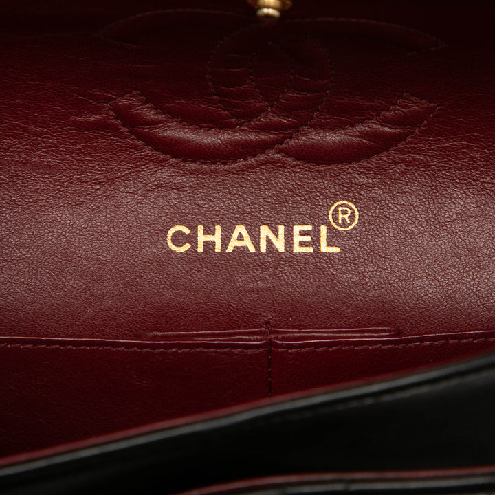 Chanel Small Classic Cuir d’agneau Double rabat
