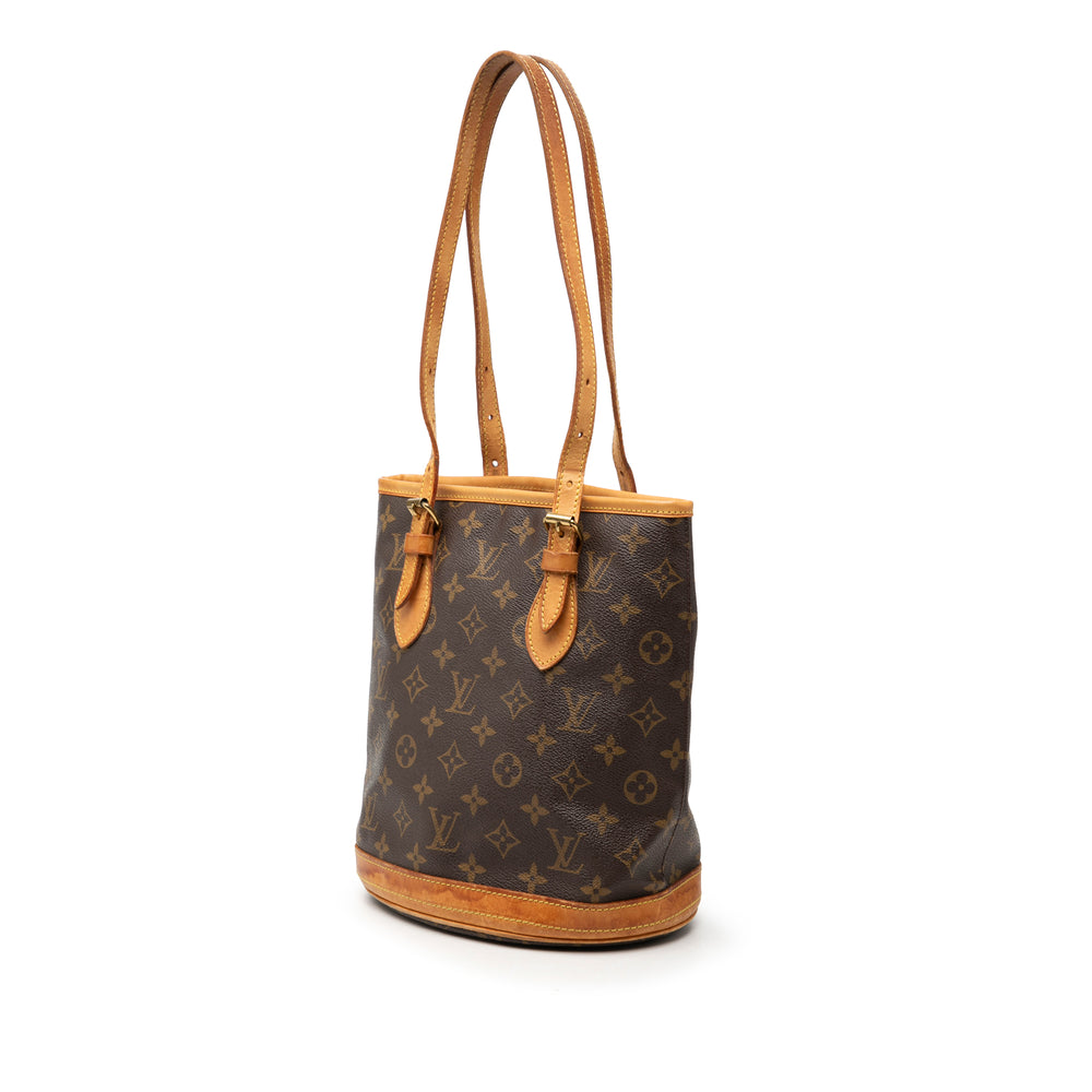 Louis Vuitton Sac seau Seau Monogram Marron – vue 2 – GABY PARIS