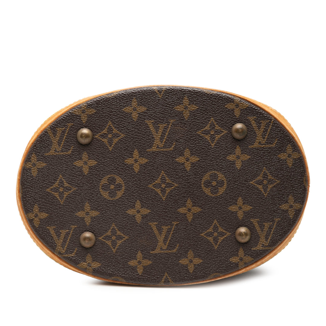 Louis Vuitton Sac seau Seau Monogram Marron – vue 3 – GABY PARIS