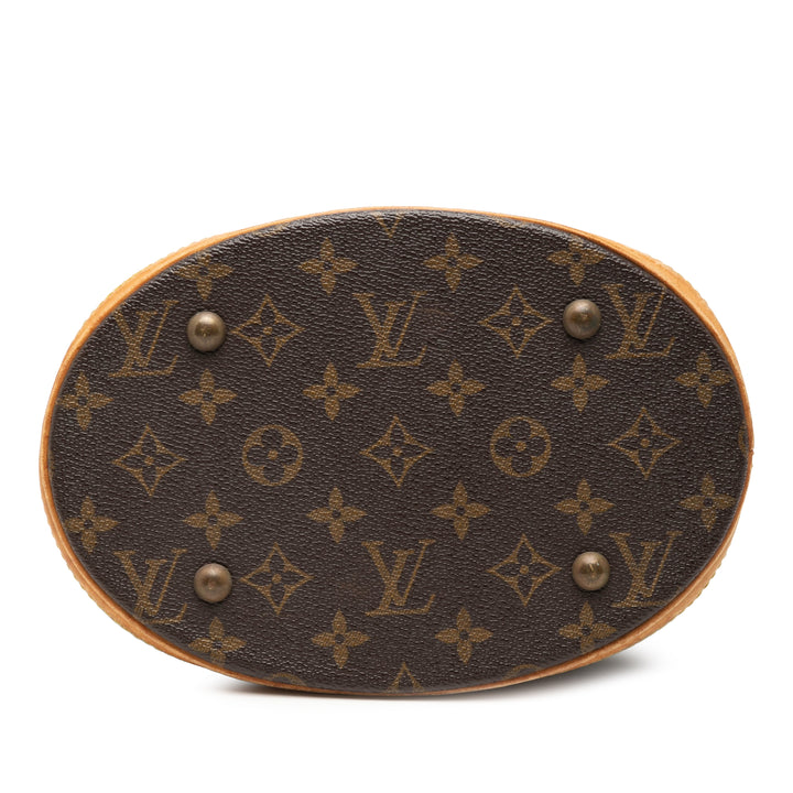 Louis Vuitton Sac seau Seau Monogram Marron – vue 3 – GABY PARIS