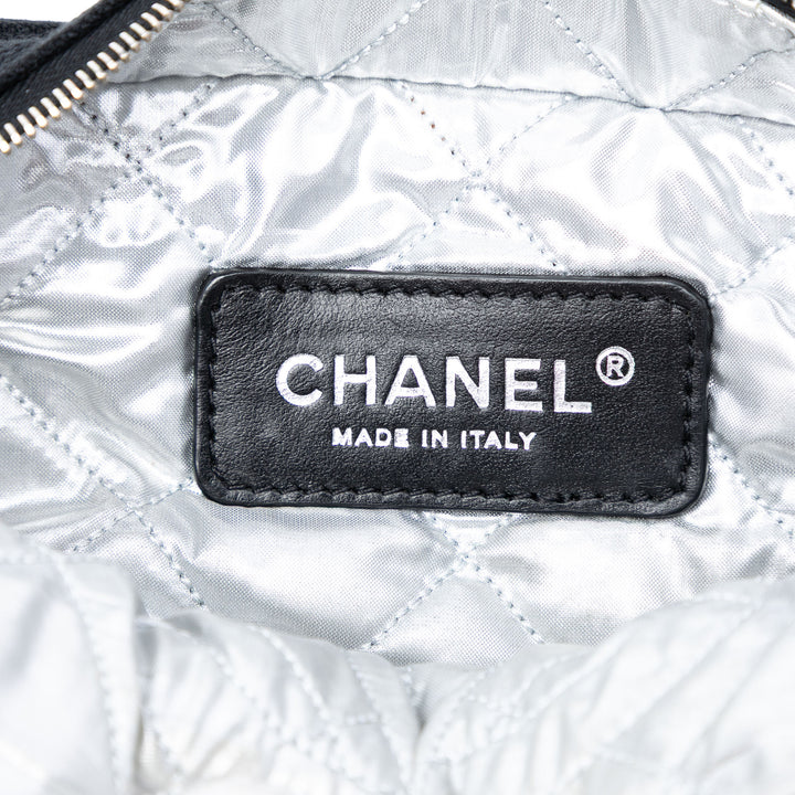 Chanel CC Matelassé Terry Cloth à rabat Tissu