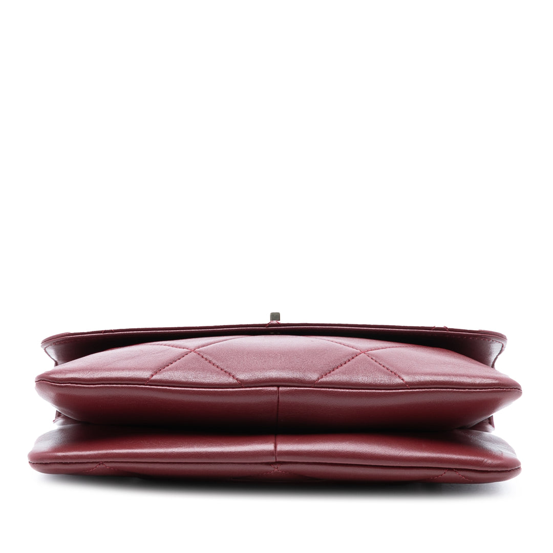 Chanel Matelassé Cuir d’agneau Trendy CC à rabat – GABY PARIS Authentique