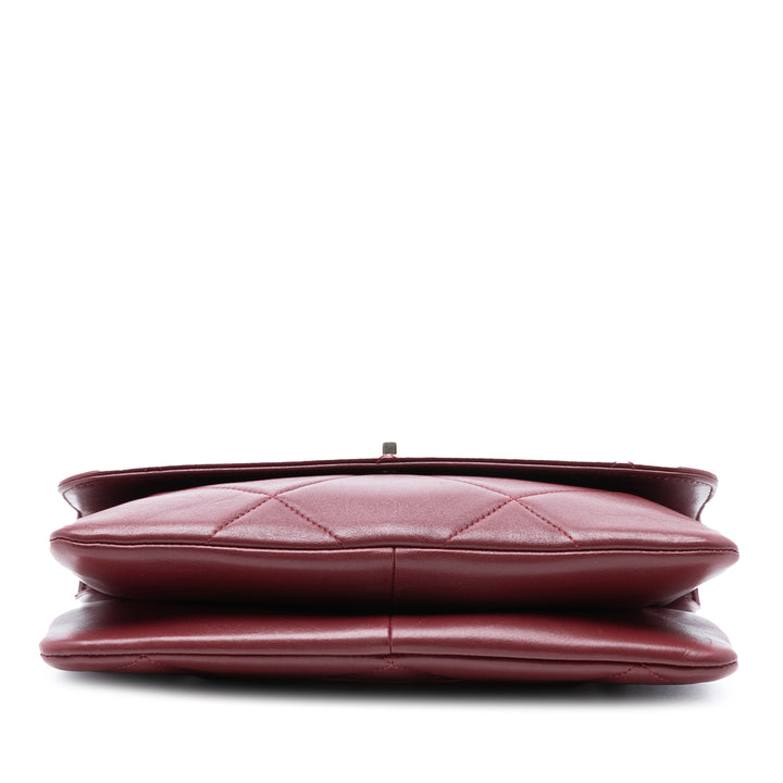 Chanel Matelassé Cuir d’agneau Trendy CC à rabat – GABY PARIS Authentique