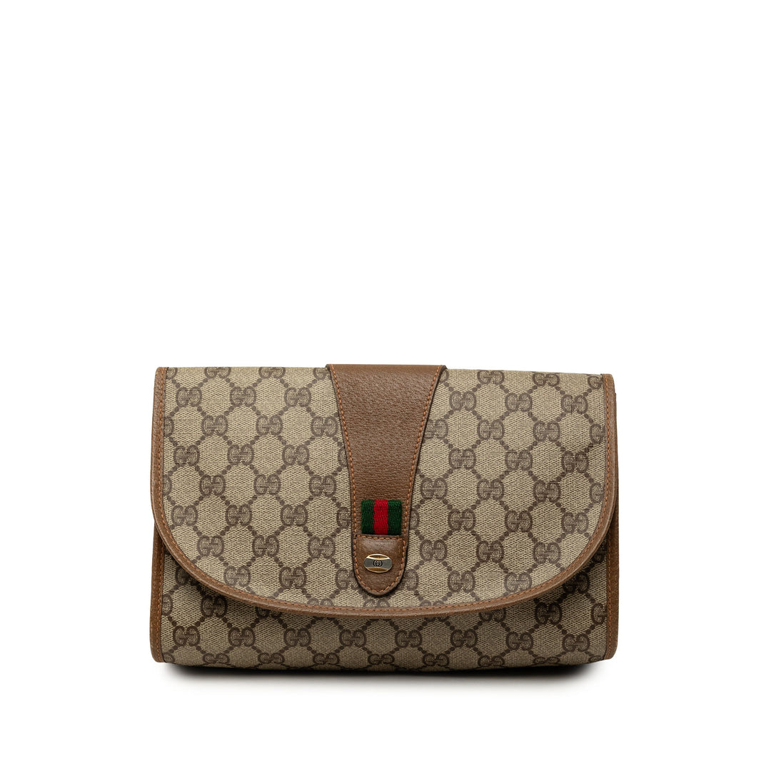 Web Pochette GG Supreme Beige
