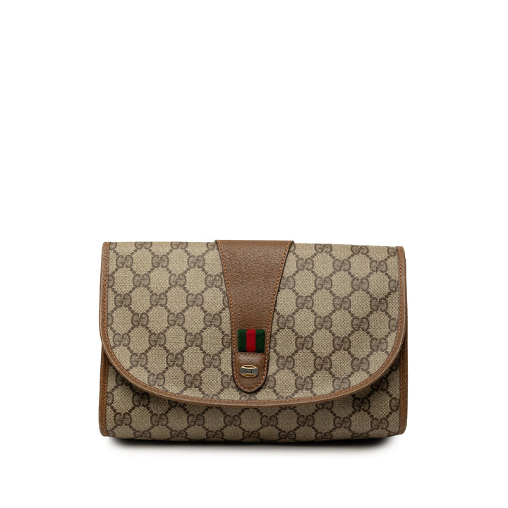 Web Pochette GG Supreme Beige