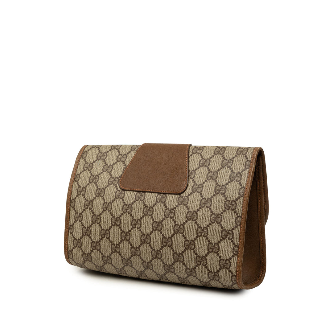 Web Pochette GG Supreme Beige