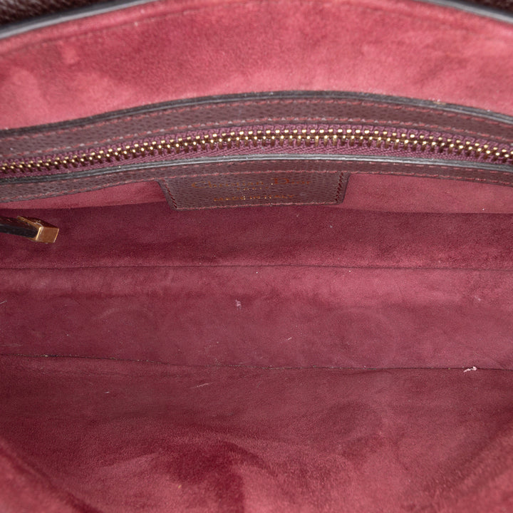 Dior Mini Cuir de veau grainé Saddle Sac