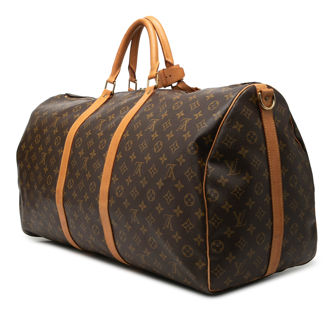 Louis Vuitton Monogram Keepall Bandouliere 60