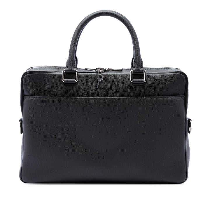 Louis Vuitton Taiga Porte Documents Business PM Noir – vue principale – GABY PARIS