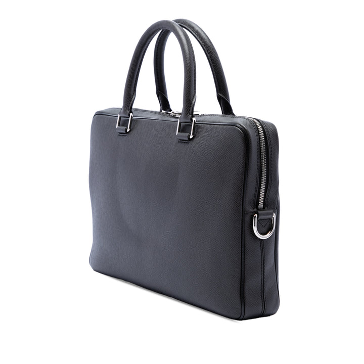 Louis Vuitton Taiga Porte Documents Business PM Noir – vue 2 – GABY PARIS