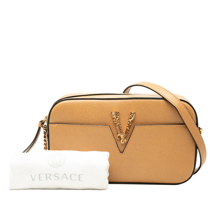 Versace Small Cuir de veau Virtus V Sac caméra