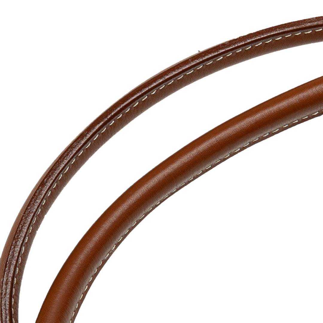 Leather Handbag Brown - Gaby Paris
