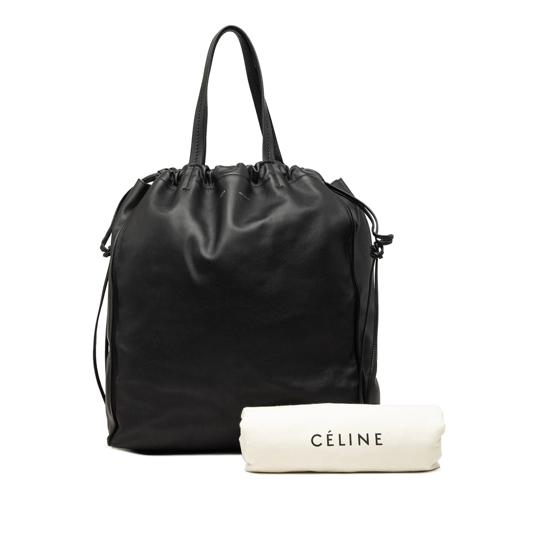 Celine Smooth Cuir de veau Vertical Coulisse Cabas