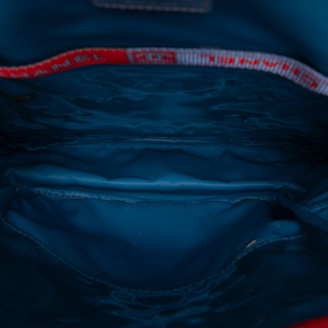 Chanel Sac à dos CC Bicolore Sport Line Bleu – vue 4 – GABY PARIS