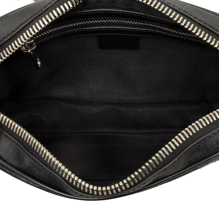 Gucci Web Sac ceinture GG Supreme Noir – vue 4 – GABY PARIS