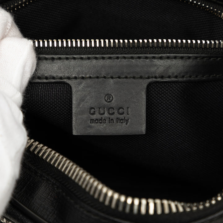 Gucci Web Sac ceinture GG Supreme Noir – vue 5 – GABY PARIS