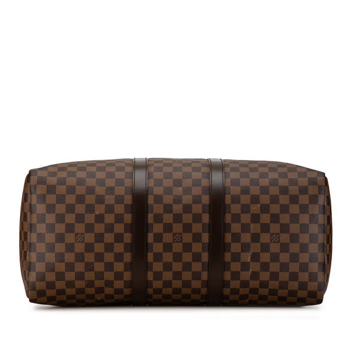 Damier Ebene Keepall 50 Brown - Gaby Paris