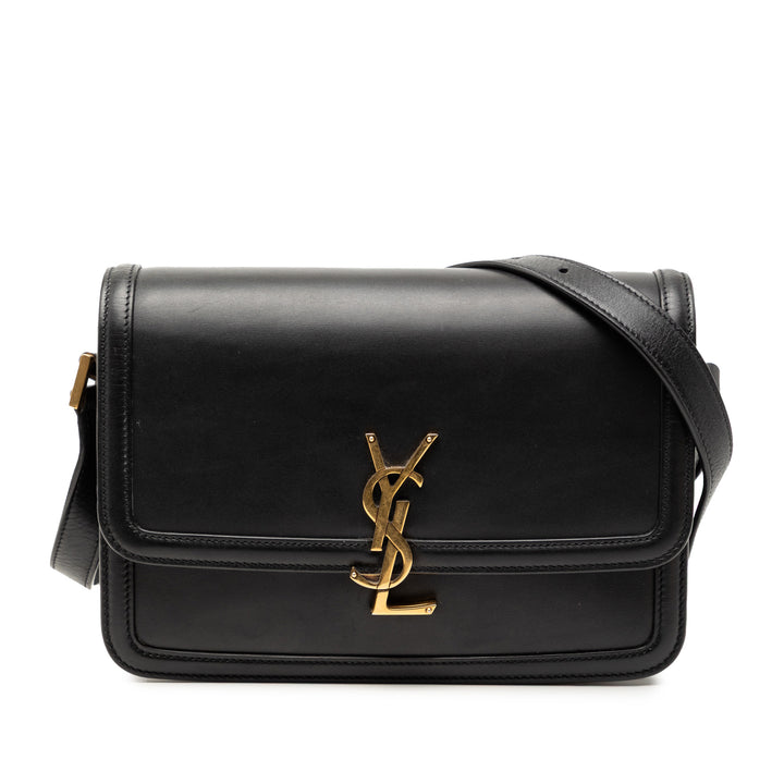 Saint Laurent Medium Cuir de veau Solferino Sac In Boîte
