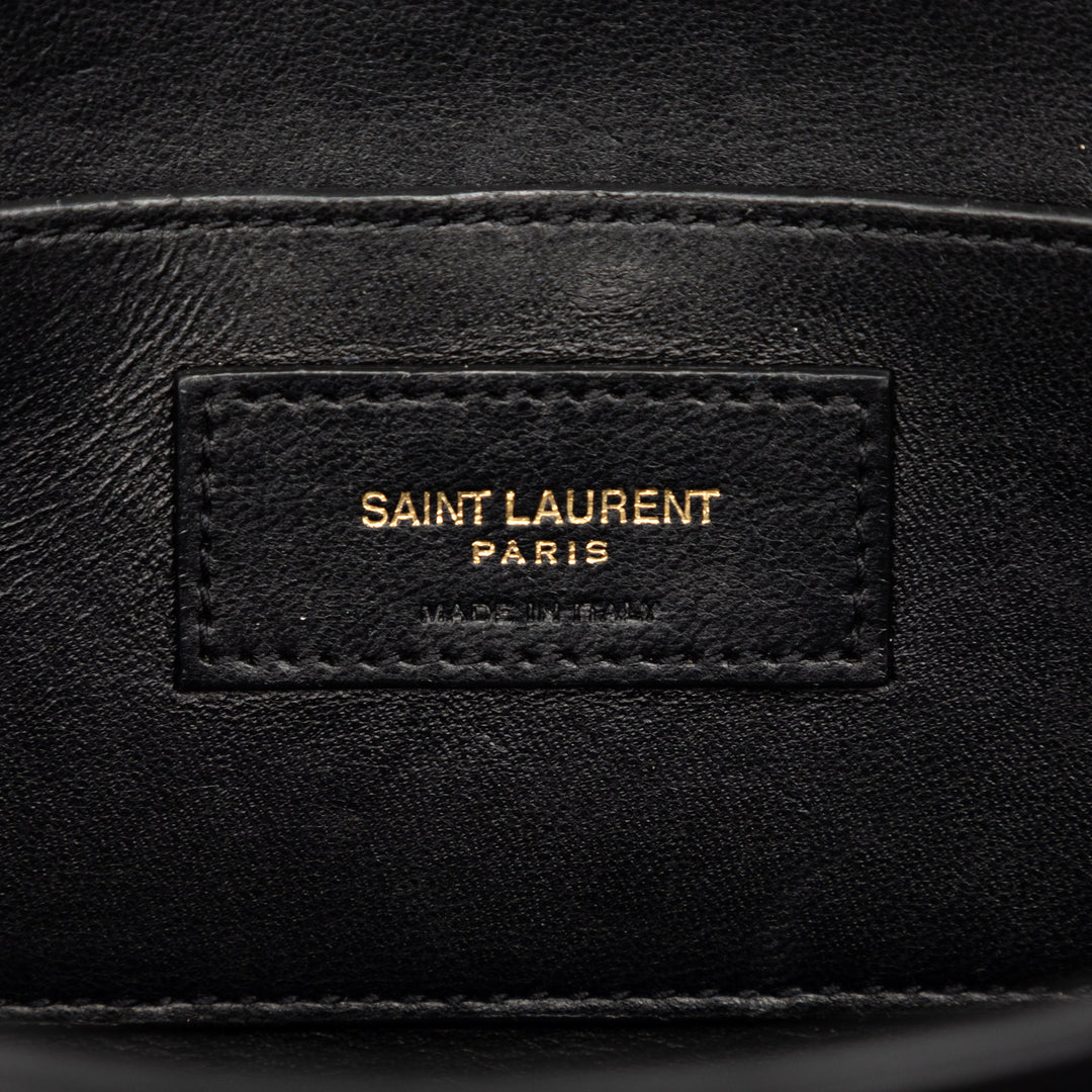 Saint Laurent Medium Cuir de veau Solferino Sac In Boîte