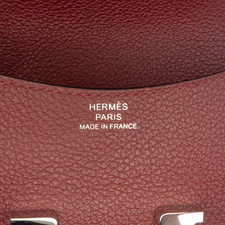 Hermès Constance Slim Portefeuille Cuir Clémence