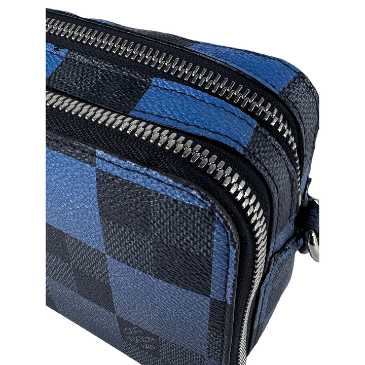 Louis Vuitton Giant Alpha Wearable Portefeuille Damier Graphite Bleu – vue 11 – GABY PARIS