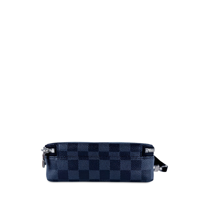 Louis Vuitton Giant Alpha Wearable Portefeuille Damier Graphite Bleu – vue 3 – GABY PARIS