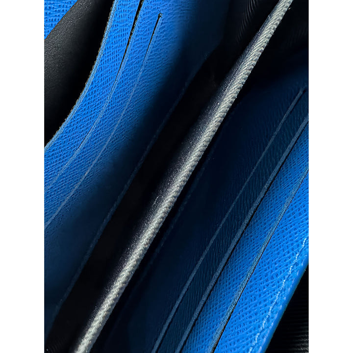 Louis Vuitton Giant Alpha Wearable Portefeuille Damier Graphite Bleu – vue 4 – GABY PARIS