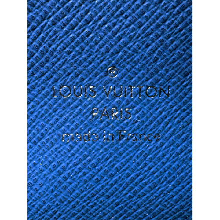 Louis Vuitton Giant Alpha Wearable Portefeuille Damier Graphite Bleu – vue 5 – GABY PARIS