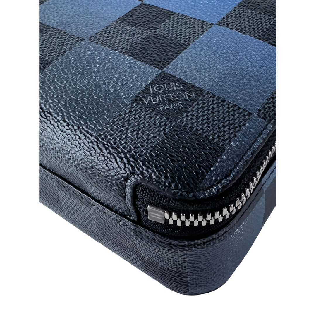 Louis Vuitton Giant Alpha Wearable Portefeuille Damier Graphite Bleu – vue 9 – GABY PARIS