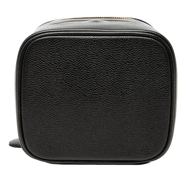 Chanel CC Vanity Cuir caviar Noir – vue 3 – GABY PARIS