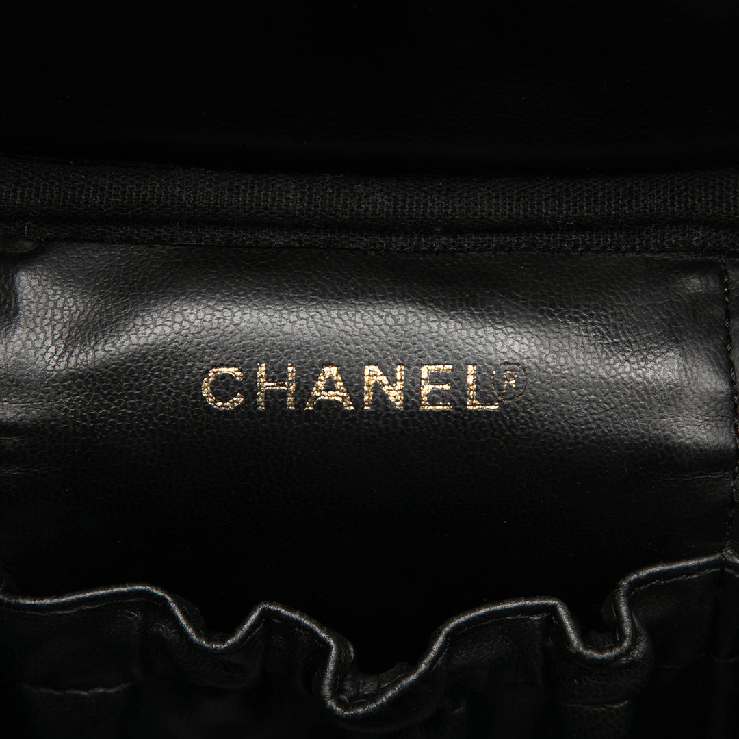 Chanel CC Vanity Cuir caviar Noir – vue 5 – GABY PARIS