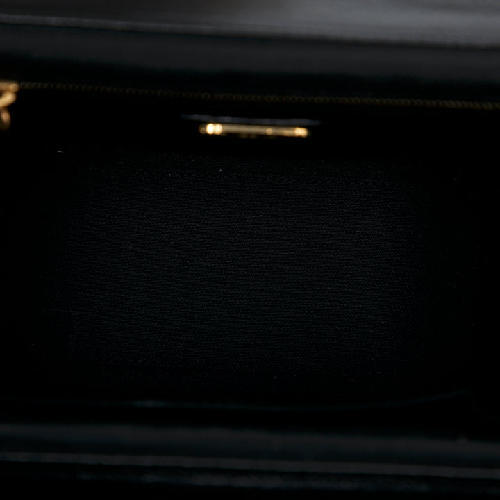 Fendi Velours Push Lock Boîte Sac