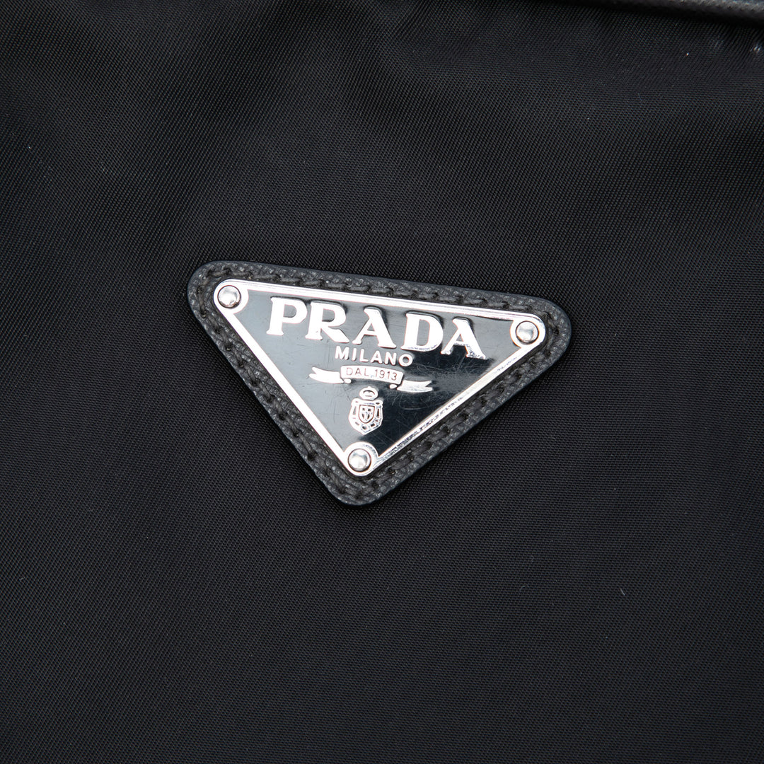 Prada Porte-documents à finitions Business Saffiano Noir – vue 5 – GABY PARIS