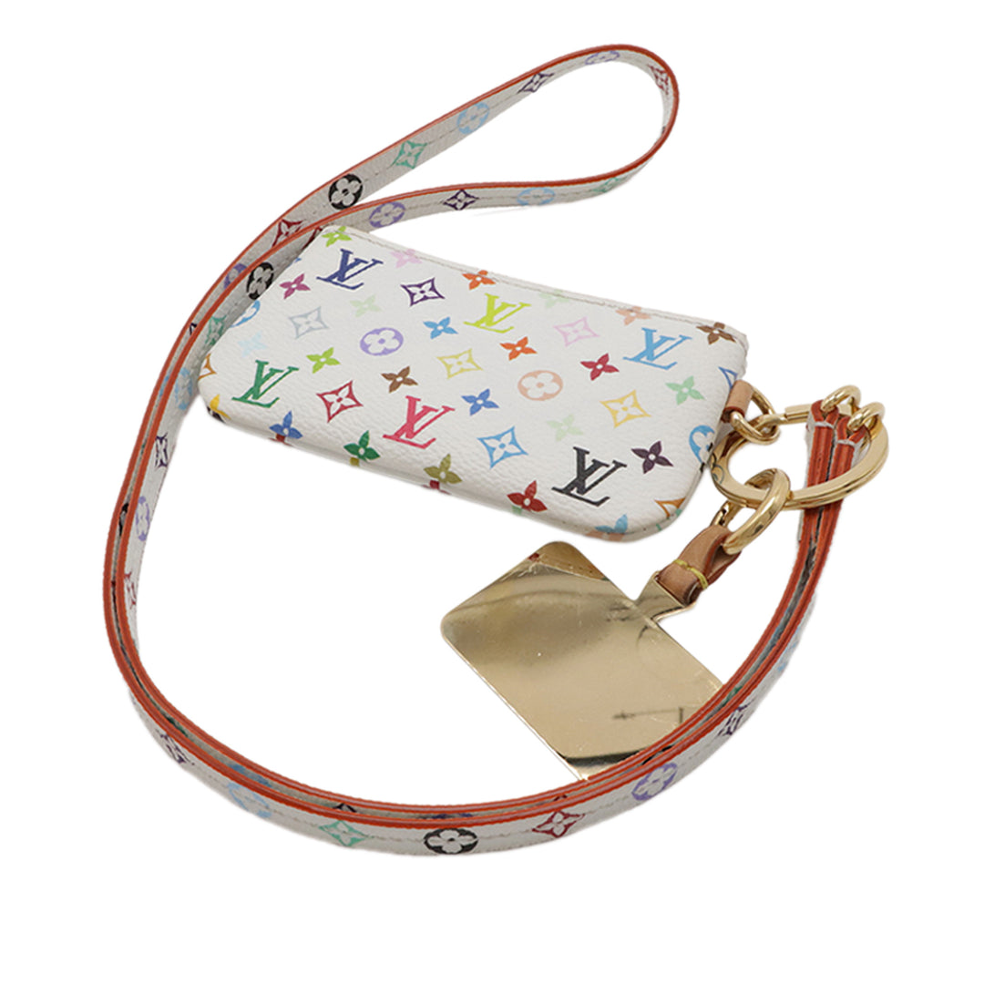 Louis Vuitton Takashi Murakami Monogram Multicolore Phone Holder