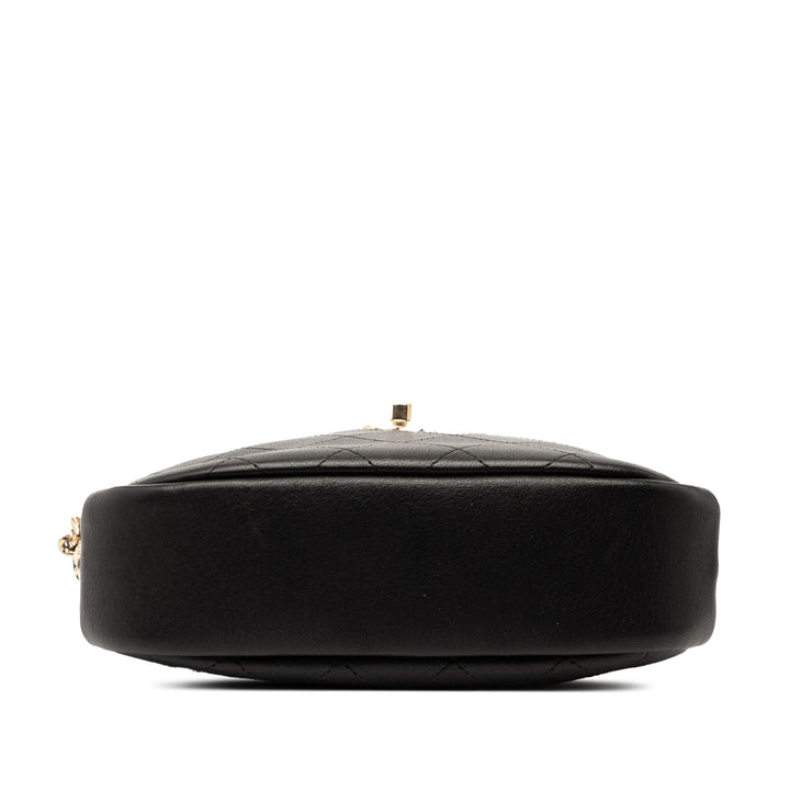 Chanel Medium Matelassé Goatskin Casual Trip Sac caméra