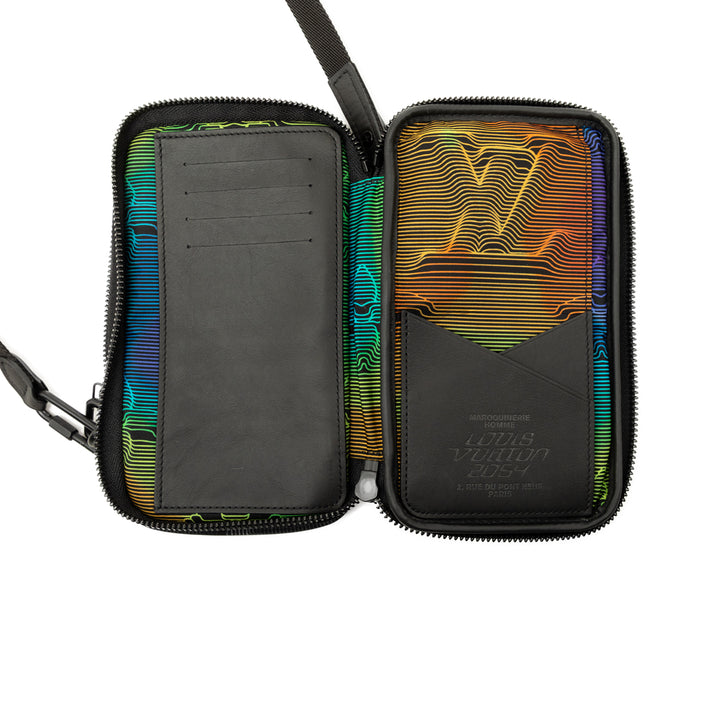 Louis Vuitton 2054 Double Phone Pochette Monogram Noir – vue 4 – GABY PARIS