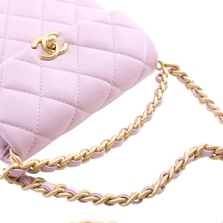 Chanel Mini Matelassé Caviar 31 Rue Cambon sac à anse supérieure